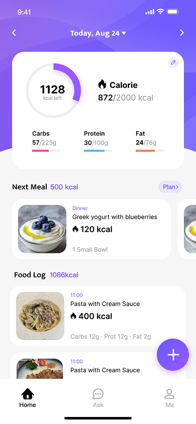 Calite app dashboard